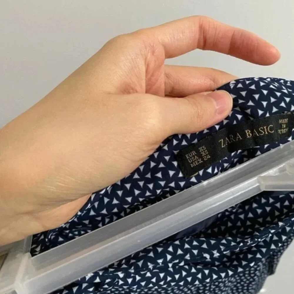 Zara Printed Flowy Trousers XS - Picture 5 of 6
